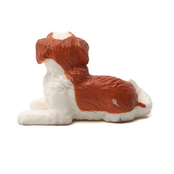 Vintage 1993 Puppy in My Pocket FLINT St. Bernard Dog Figurine - Picture 2 of 3